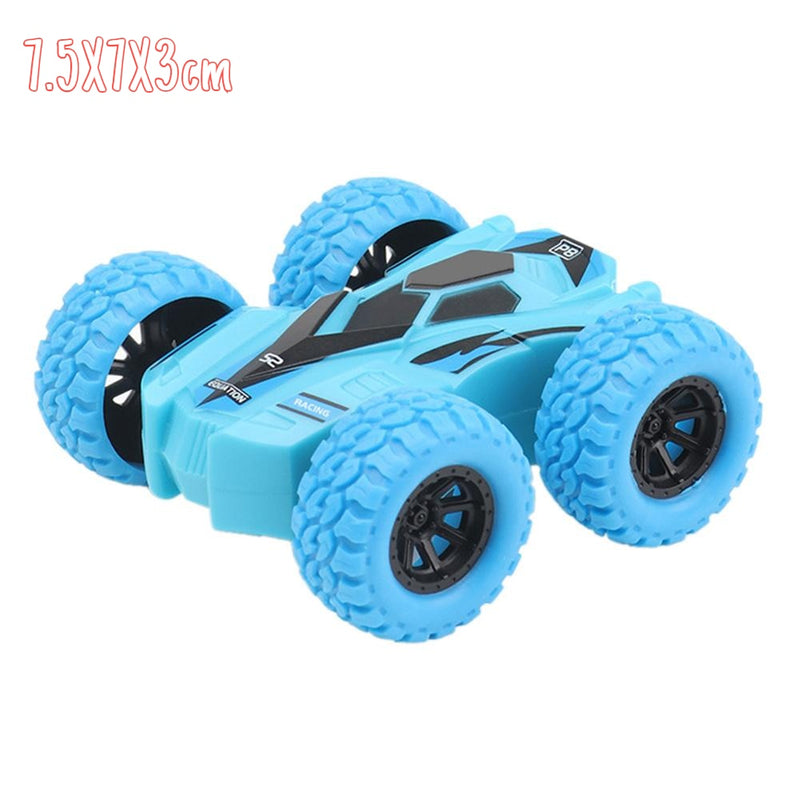 Fun Double-Side Vehicle Inertia Safety Crashworthiness and Fall Resistance Shatter-Proof Model for Kids Toy Car