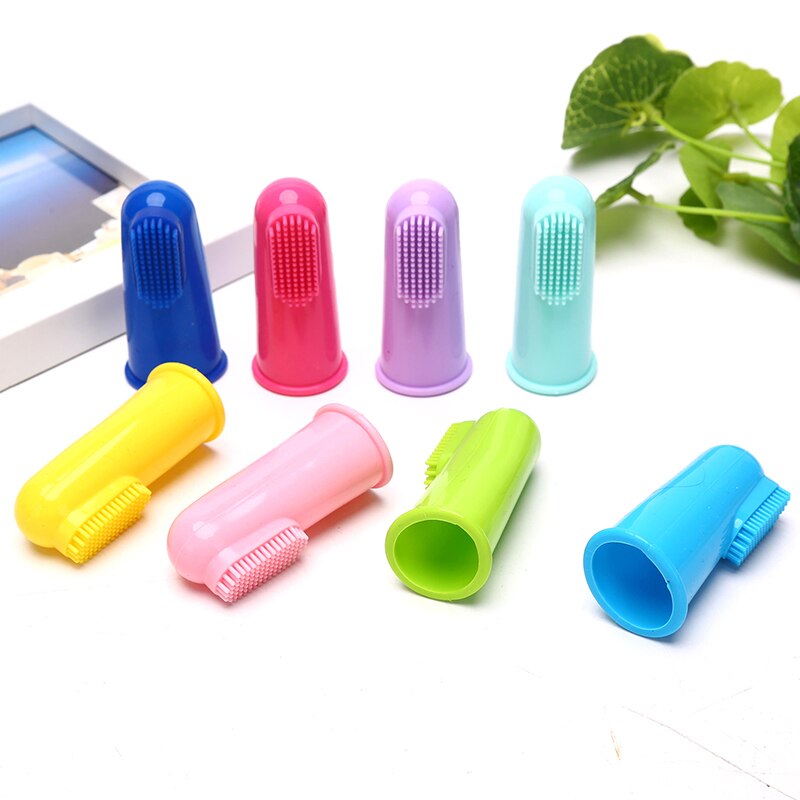 Baby Teether Children's Products Finger Food Grade Silicone Toothbrush Toys Toothbrush Head For Babies New Born Baby Items Gift