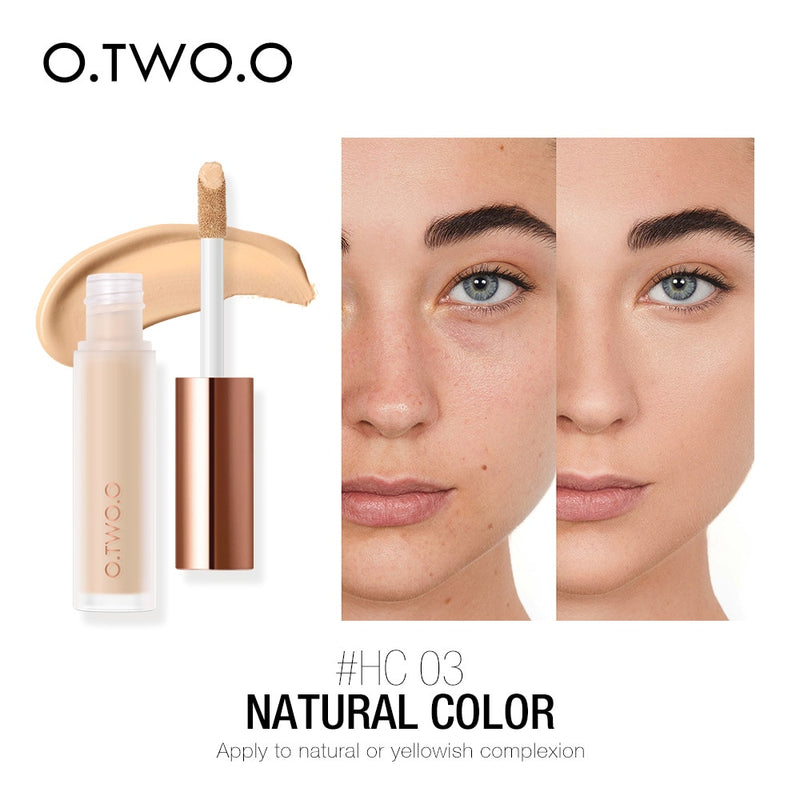 O.TWO.O Face Concealer Makeup HD Photogenic Concealer Wand Full Coverage Foundation Under Eye Concealer For Dark Circles