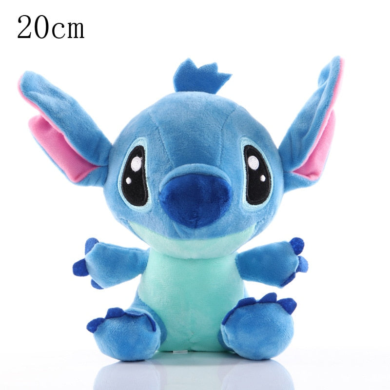 20cm Disney Stitch Plush Dolls Toy Cartoon Stuffed Dolls Anime Plush Baby Toys Pendant Toys Best Selling Girl Kids Birthday Gift