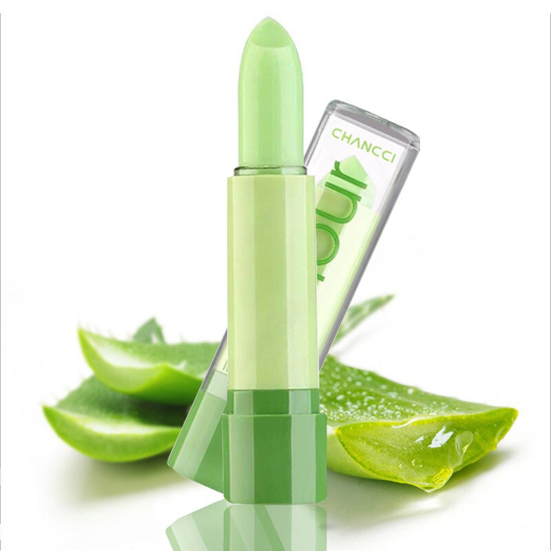 Lip Care Color Changing Aloe Vera Lipstick Moisturizing Temperature Change Long Lasting  Lip Balm Nourishing Cosmetic Lip Makeup