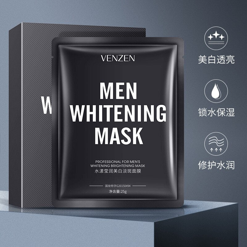 men korean face mask sheet mascarilla facial skin care maschera viso gesichtsmaske beauty cosmetics maski do twarzy lot