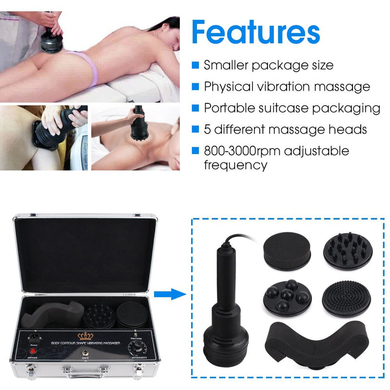 Portable fitness vibration cellulite massager mini G5 slimming machine Cellulite Weight Loss Skin Tighten