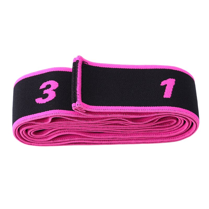 Yoga Stretch Resistance Bands Adult High Elasticity Multi-segment Belt Yoga Assisted Stretching Belt Yoga Fitness Products