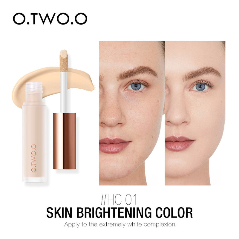 O.TWO.O Face Concealer Makeup HD Photogenic Concealer Wand Full Coverage Foundation Under Eye Concealer For Dark Circles