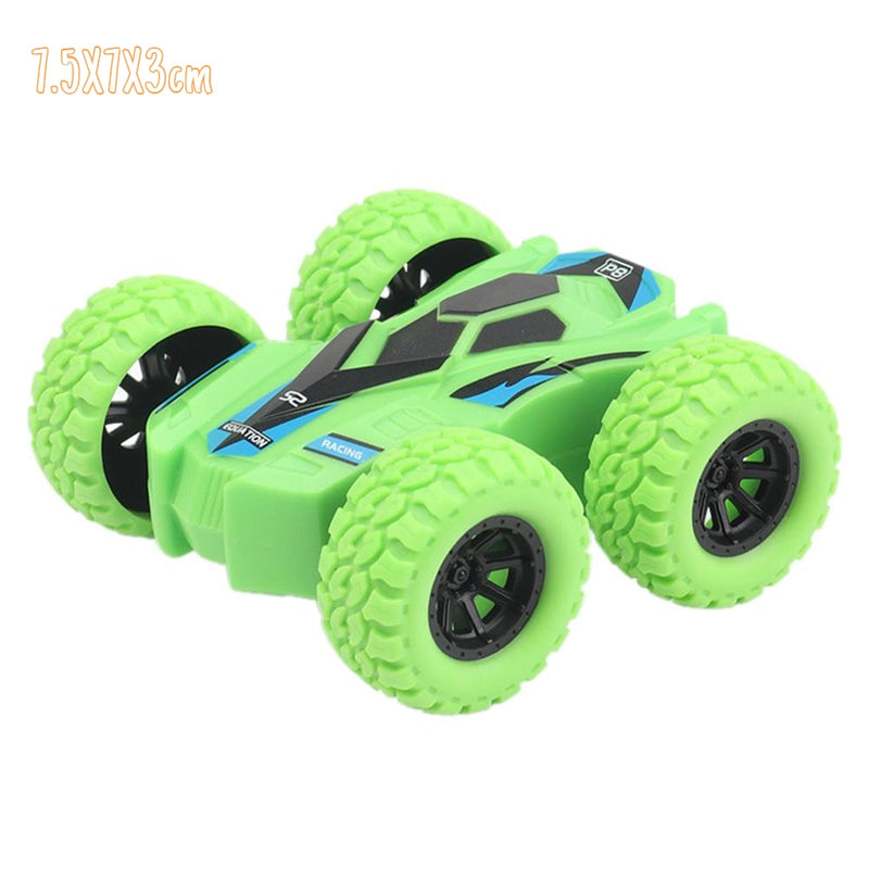 Fun Double-Side Vehicle Inertia Safety Crashworthiness and Fall Resistance Shatter-Proof Model for Kids Toy Car