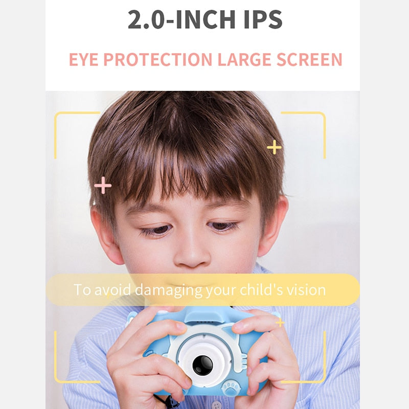 Kids Camera Digital Portable 2&quot; HD Children Mini Camera for Birthday Christmas Gift Child Educational Toys Camera For Girl Boy