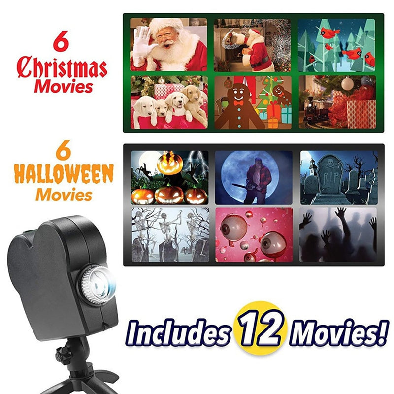 Halloween Pre-Sale 50% OFF - Halloween and Christmas Holographic Projection