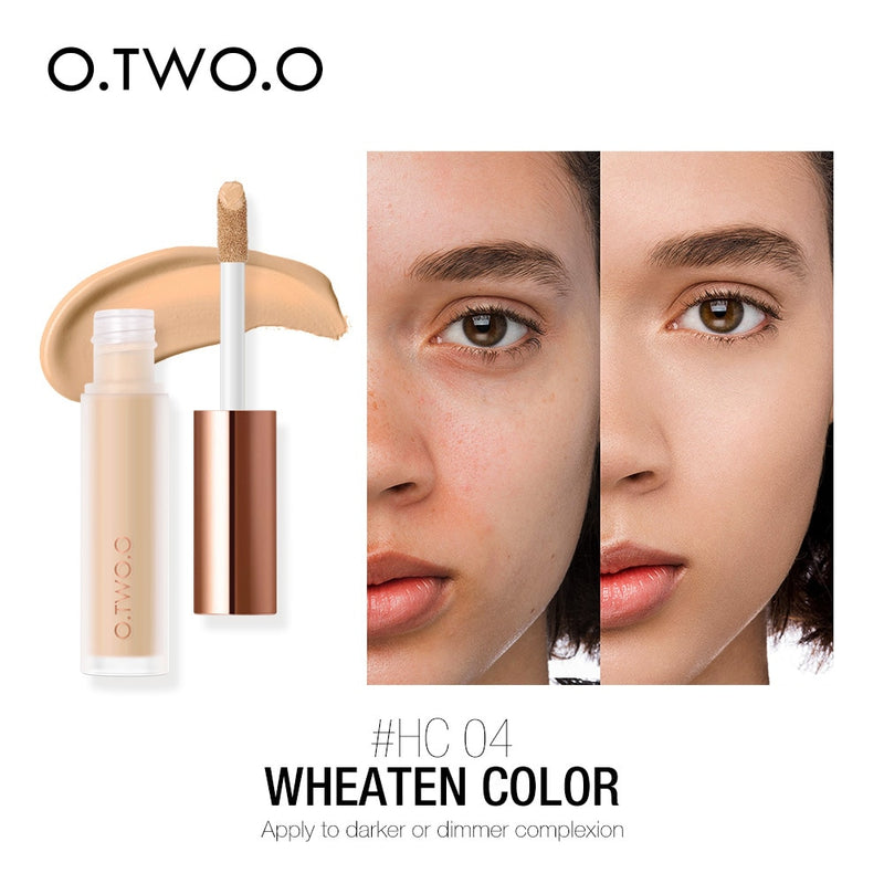 O.TWO.O Face Concealer Makeup HD Photogenic Concealer Wand Full Coverage Foundation Under Eye Concealer For Dark Circles