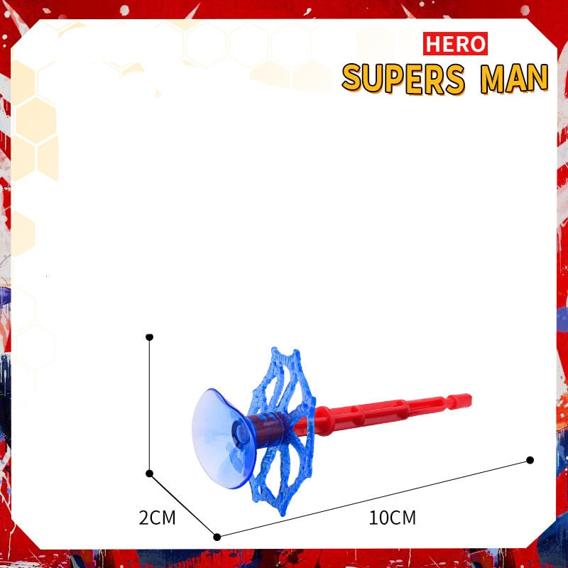 Marvel Spiderman Figure Toy Kids Plastic Cosplay Glove Launcher Set Hero Launcher Wrist Toy Set Funny Toys Boy Children&