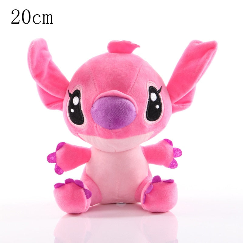 20cm Disney Stitch Plush Dolls Toy Cartoon Stuffed Dolls Anime Plush Baby Toys Pendant Toys Best Selling Girl Kids Birthday Gift