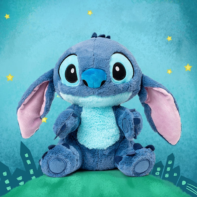 Disney Stitch Plush Toy Lilo &amp; Stitch Cartoon Stuffed Soft Stitch Stress Relief Doll Car Pillow Comforting Toy Kids Xmas Gift