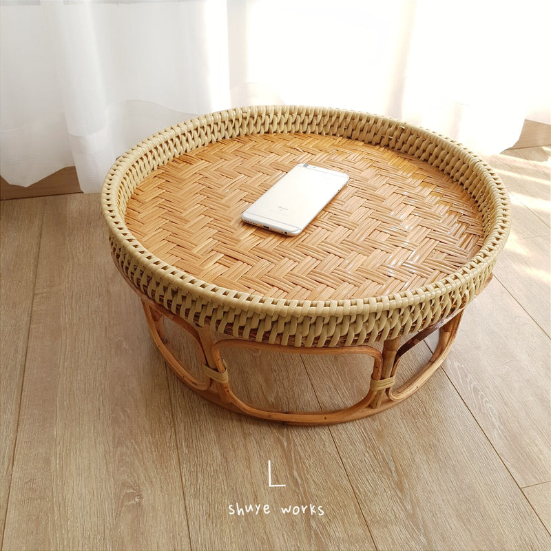 Modern Design Coffee Table Luxury Creative Portable Coffee Table Round Rattan Outdoor Meubles De Salon Auxiliary Furniture