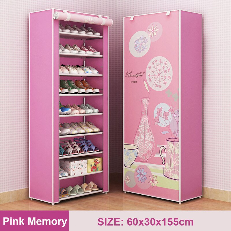 Plastic Space Saving Shoe Rack Bedroom Cabinet Shoes Organizers Shoe-shelf Shoerack Chessure Furniture Cabinets Cupboards Stool