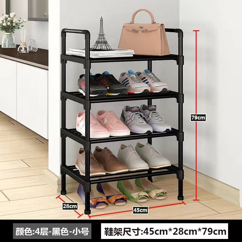 Shoe-shelf Shoerack Multilayer Shoe Rack Shoebox Bondage Furniture Plant Shelves Metal Cabinet Shoes Organizer Cabinets Space