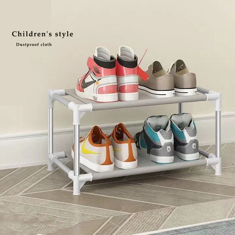 Plastic Space Saving Shoe Rack Bedroom Cabinet Shoes Organizers Shoe-shelf Shoerack Chessure Furniture Cabinets Cupboards Stool