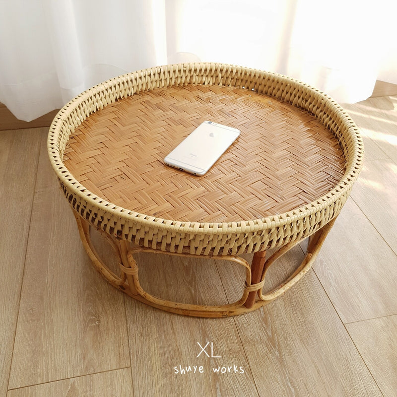 Modern Design Coffee Table Luxury Creative Portable Coffee Table Round Rattan Outdoor Meubles De Salon Auxiliary Furniture