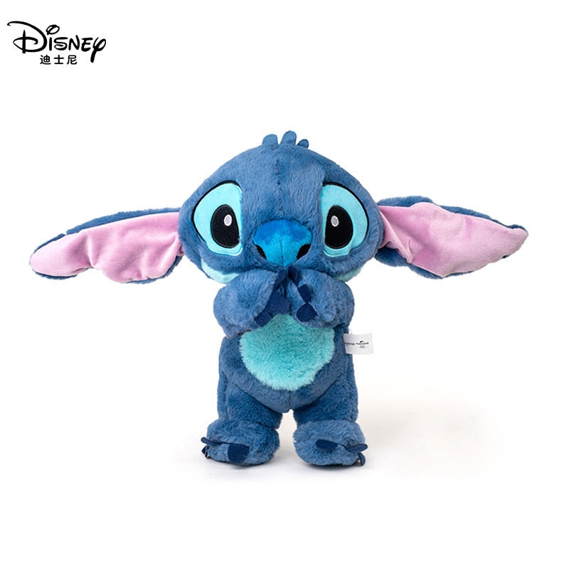 Disney Stitch Plush Toy Lilo &amp; Stitch Cartoon Stuffed Soft Stitch Stress Relief Doll Car Pillow Comforting Toy Kids Xmas Gift