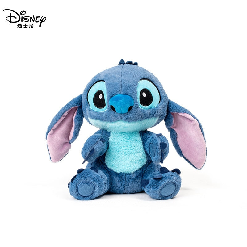 Disney Stitch Plush Toy Lilo &amp; Stitch Cartoon Stuffed Soft Stitch Stress Relief Doll Car Pillow Comforting Toy Kids Xmas Gift