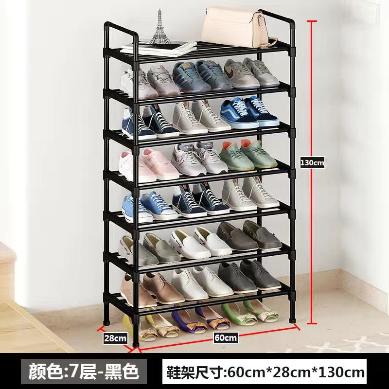 Shoe-shelf Shoerack Multilayer Shoe Rack Shoebox Bondage Furniture Plant Shelves Metal Cabinet Shoes Organizer Cabinets Space