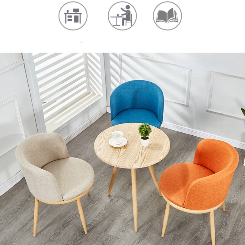 60x73cm Modern Minimalist Coffee Table Living Room Creative Sofa Side Table Bedroom Small Table Restaurant Decor Home Furniture