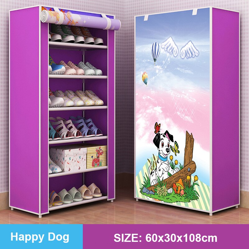 Plastic Space Saving Shoe Rack Bedroom Cabinet Shoes Organizers Shoe-shelf Shoerack Chessure Furniture Cabinets Cupboards Stool