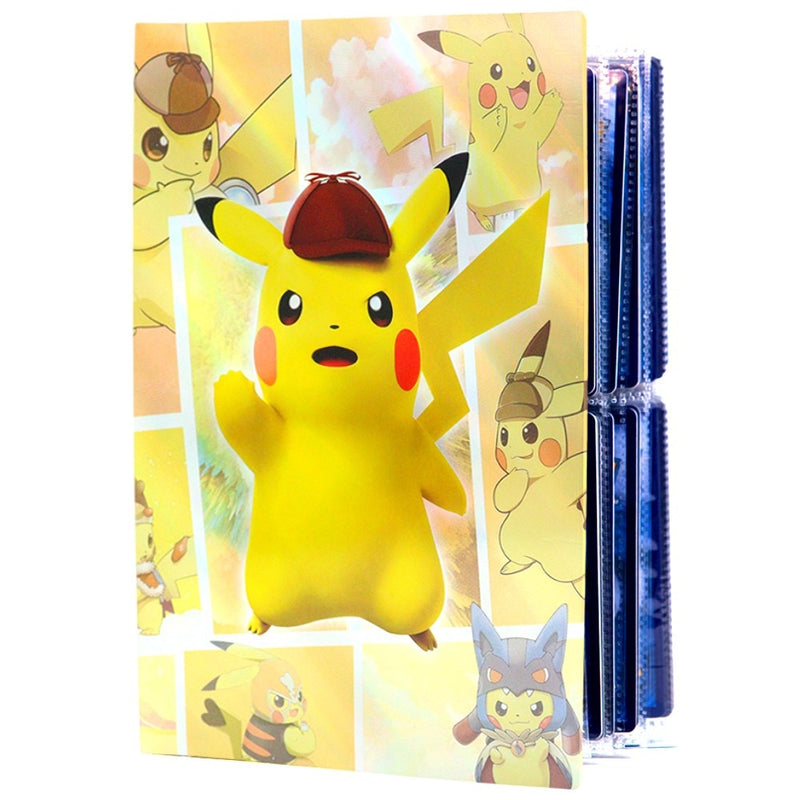 Pokemon Album Cards Book Map Letter Holder Binder Cartoon TAKARA TOMY New Anime 240PCS VMAX GX EX Collection Folder Kid Toy Gift