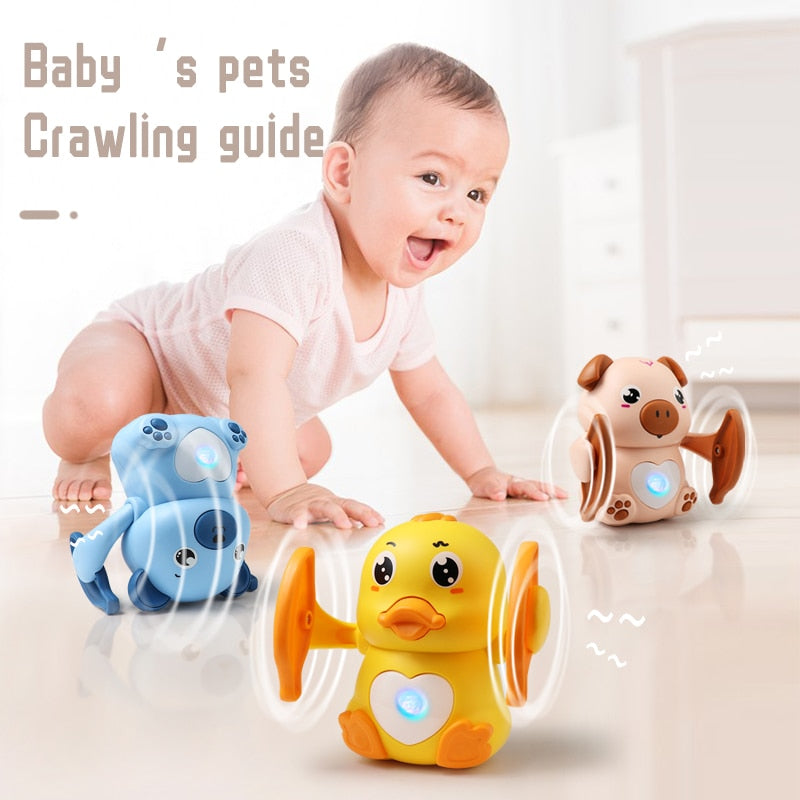 Baby Voice Control Rolling Toys For Children Music Dolls Kid&