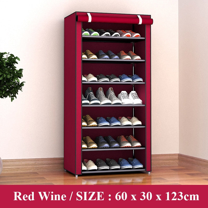 Plastic Space Saving Shoe Rack Bedroom Cabinet Shoes Organizers Shoe-shelf Shoerack Chessure Furniture Cabinets Cupboards Stool