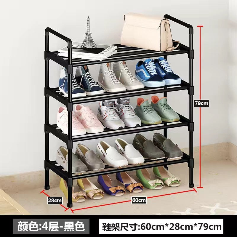 Shoe-shelf Shoerack Multilayer Shoe Rack Shoebox Bondage Furniture Plant Shelves Metal Cabinet Shoes Organizer Cabinets Space