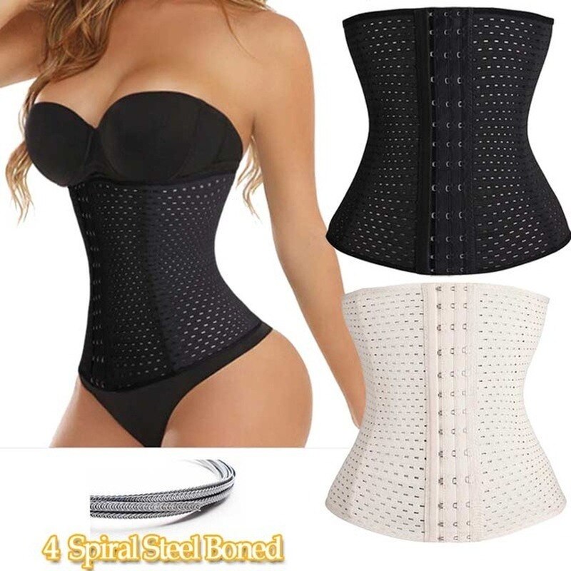 Fitness Belt Xtreme Power Thermo Body Shaper Waist Trainer Trimmer Corset Waist Belt Cincher Wrap Workout Shapewear Slimming