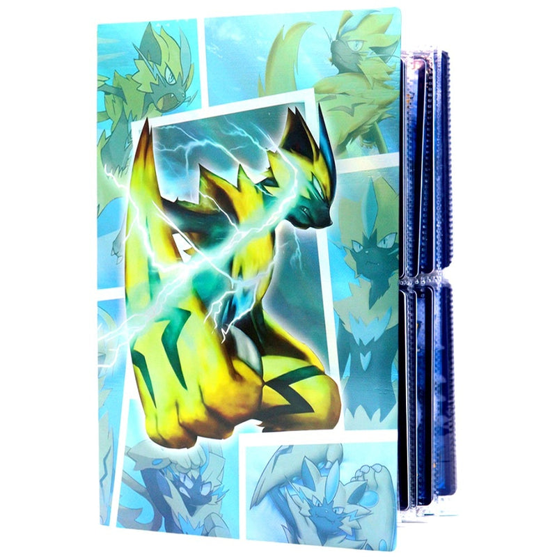 Pokemon Album Cards Book Map Letter Holder Binder Cartoon TAKARA TOMY New Anime 240PCS VMAX GX EX Collection Folder Kid Toy Gift