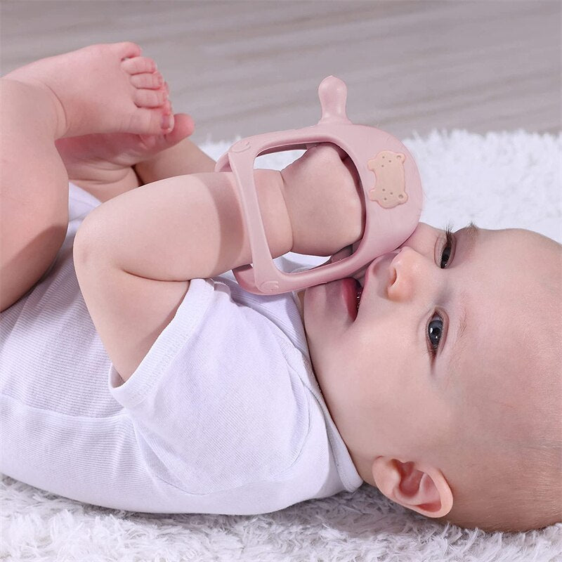 Silicone Baby Teething Toy for 0-6month Infants Baby Chew Toys for Sucking  Pacifier for Breast Feeding Babie  Toy for New Born