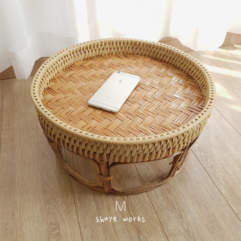 Modern Design Coffee Table Luxury Creative Portable Coffee Table Round Rattan Outdoor Meubles De Salon Auxiliary Furniture