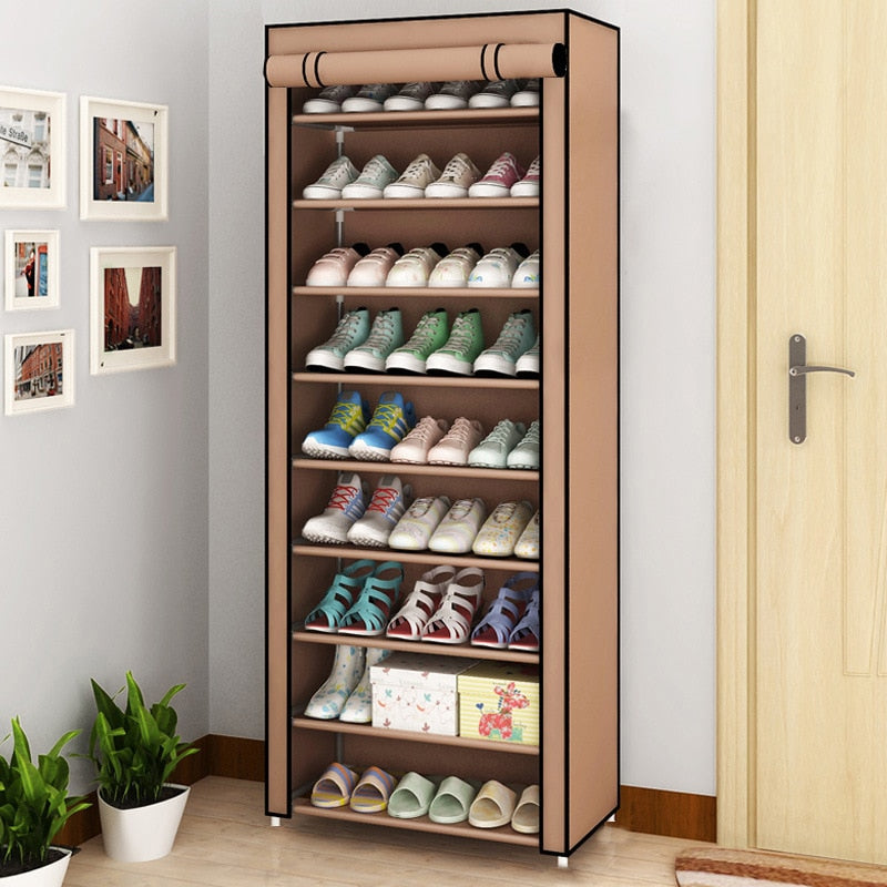 Plastic Space Saving Shoe Rack Bedroom Cabinet Shoes Organizers Shoe-shelf Shoerack Chessure Furniture Cabinets Cupboards Stool