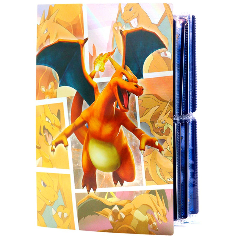 Pokemon Album Cards Book Map Letter Holder Binder Cartoon TAKARA TOMY New Anime 240PCS VMAX GX EX Collection Folder Kid Toy Gift