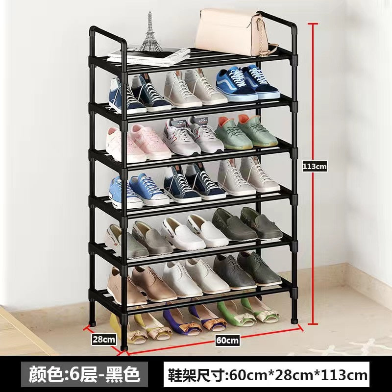 Shoe-shelf Shoerack Multilayer Shoe Rack Shoebox Bondage Furniture Plant Shelves Metal Cabinet Shoes Organizer Cabinets Space