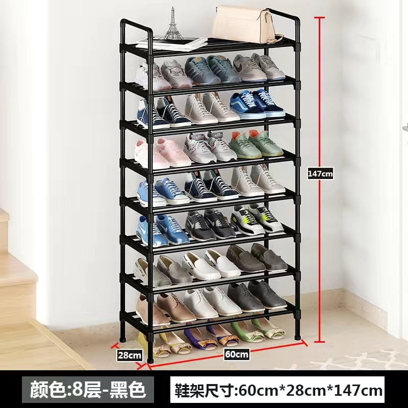 Shoe-shelf Shoerack Multilayer Shoe Rack Shoebox Bondage Furniture Plant Shelves Metal Cabinet Shoes Organizer Cabinets Space