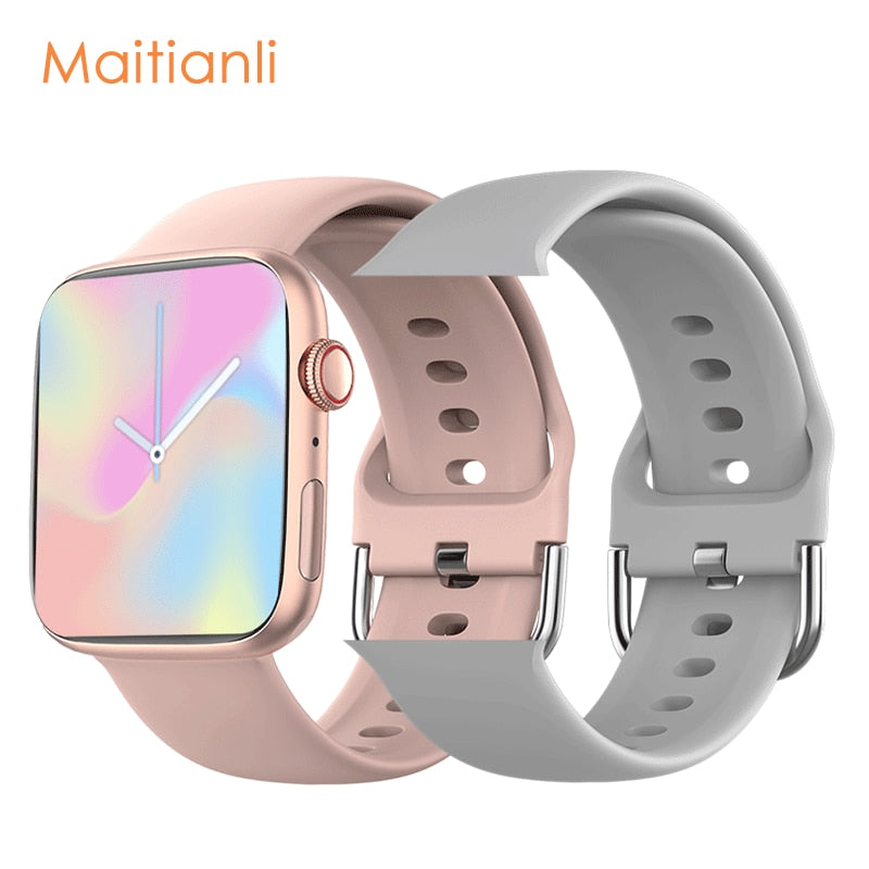 2022 Men Women Smart Watch NFC Door Access Unlock Smartwatch Bluetooth Call Fitness Bracelet Custom Watch Face Wireless Charging