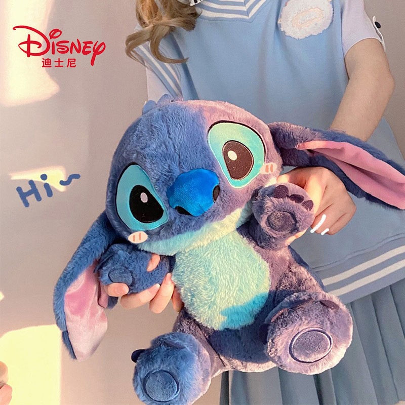 Disney Stitch Plush Toy Lilo &amp; Stitch Cartoon Stuffed Soft Stitch Stress Relief Doll Car Pillow Comforting Toy Kids Xmas Gift