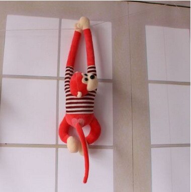 45-75cm Cartoon Cute Plush Toy Gibbon Monkey Curtain Tassel Doll Girl Kids Tiebacks 6 Colors Curtain Bundled