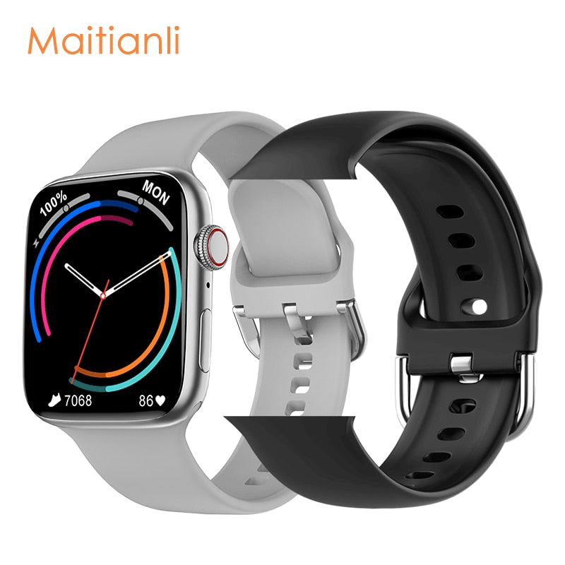 2022 Men Women Smart Watch NFC Door Access Unlock Smartwatch Bluetooth Call Fitness Bracelet Custom Watch Face Wireless Charging