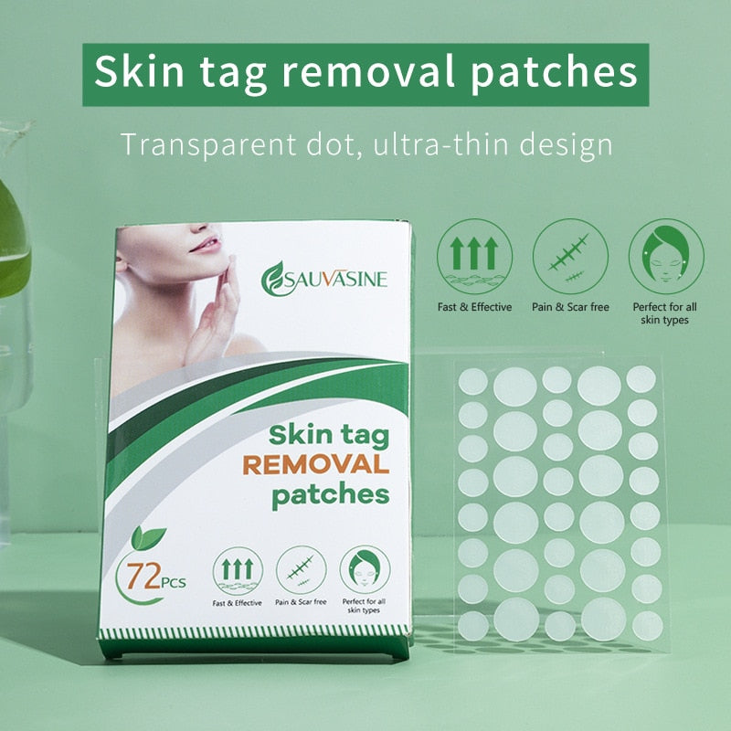 Warts Remover Patch Skin Tag Remover Antibacterial Beauty Tools Quick Treatments Invisible Stickers Safe Skin Care Products